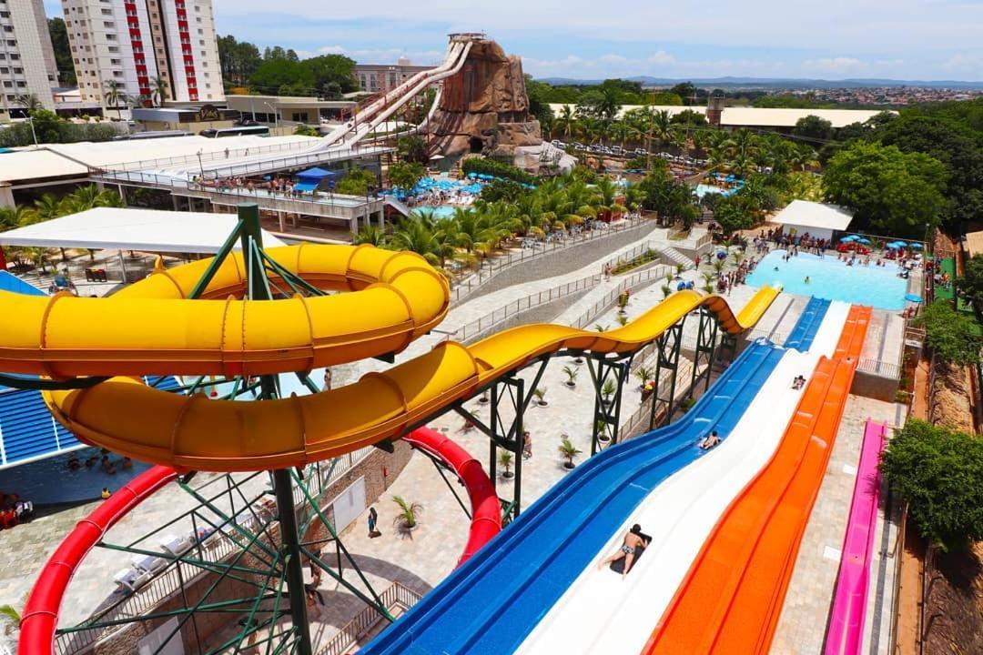 Апарт отель Piazza Diroma Acesso Diroma Acqua Park Gratuito Star Temporada Калдас-Новас Экстерьер фото