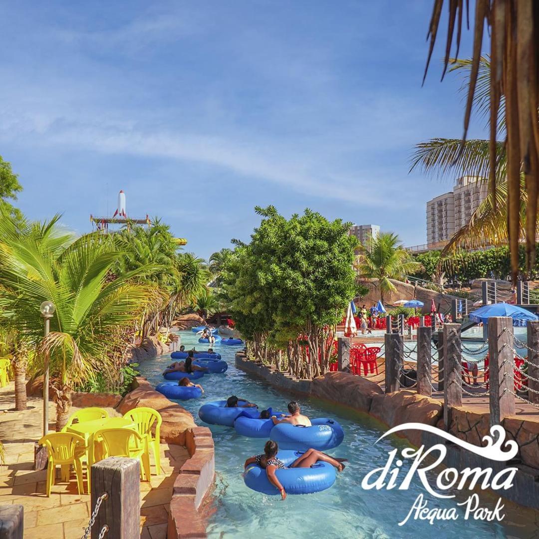 Апарт отель Piazza Diroma Acesso Diroma Acqua Park Gratuito Star Temporada Калдас-Новас Экстерьер фото
